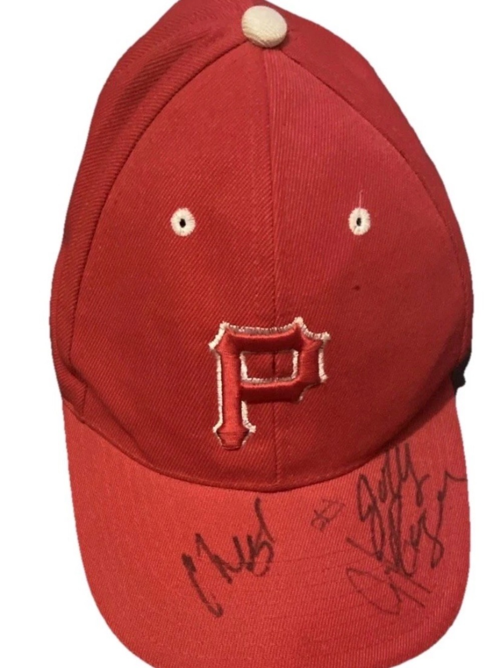 Autographed MLB Hat Basalt Clean Up — Pittsburgh Pirates (unknown Signatures)